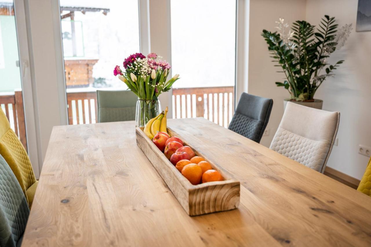 Ferienwohnung Weiss ウンタータウエルン エクステリア 写真